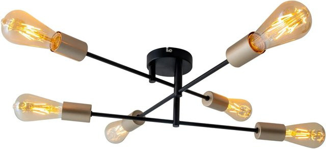 Näve Deckenleuchte Modo in Schwarz aus Metall, Durchmesser: 54,5 cm, Höhe: 150 cm - Bild 1