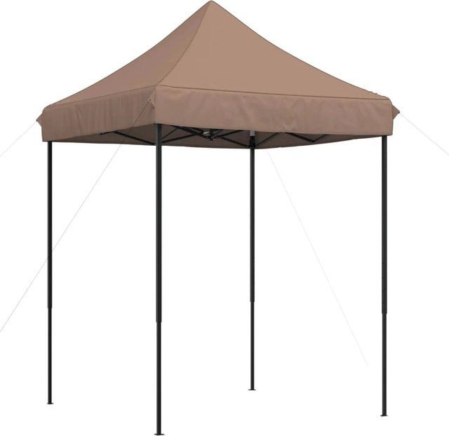 vidaXL Party-Zelt Braun aus Oxford-Stoff H x B x T: 306 x 200 x 200 cm - Bild 1