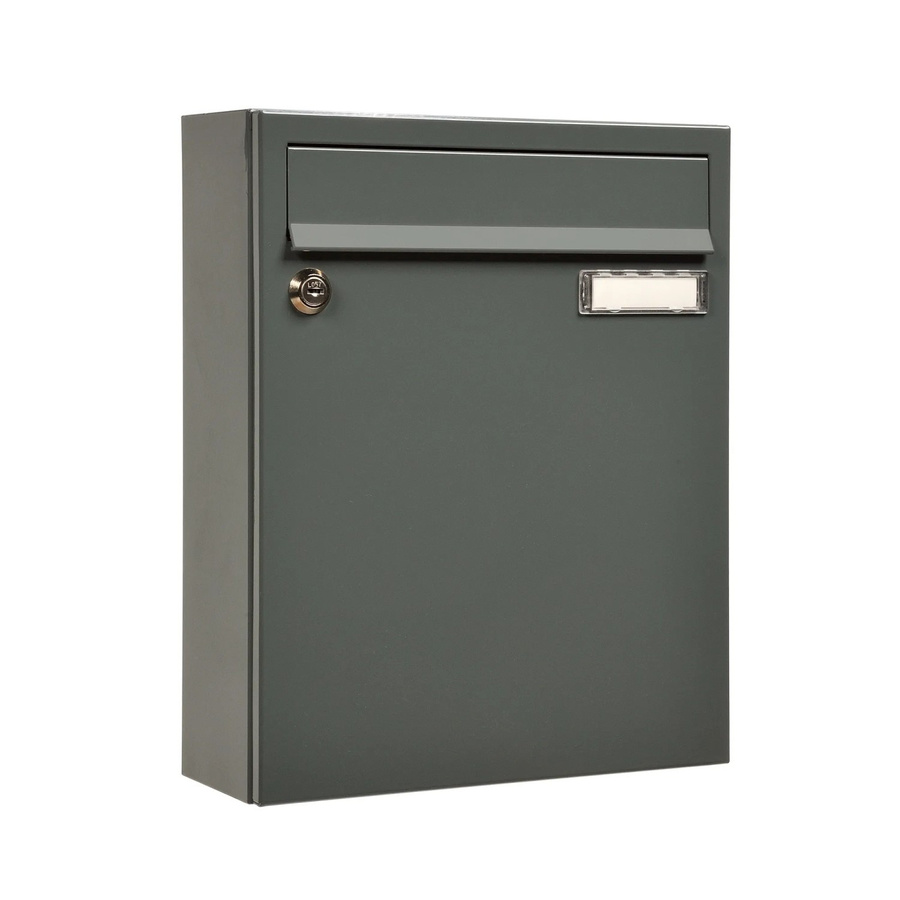 MEFA Briefkasten Sonate in Grau, B/T/H: 33 x 26 x 10,8 cm - Bild 2