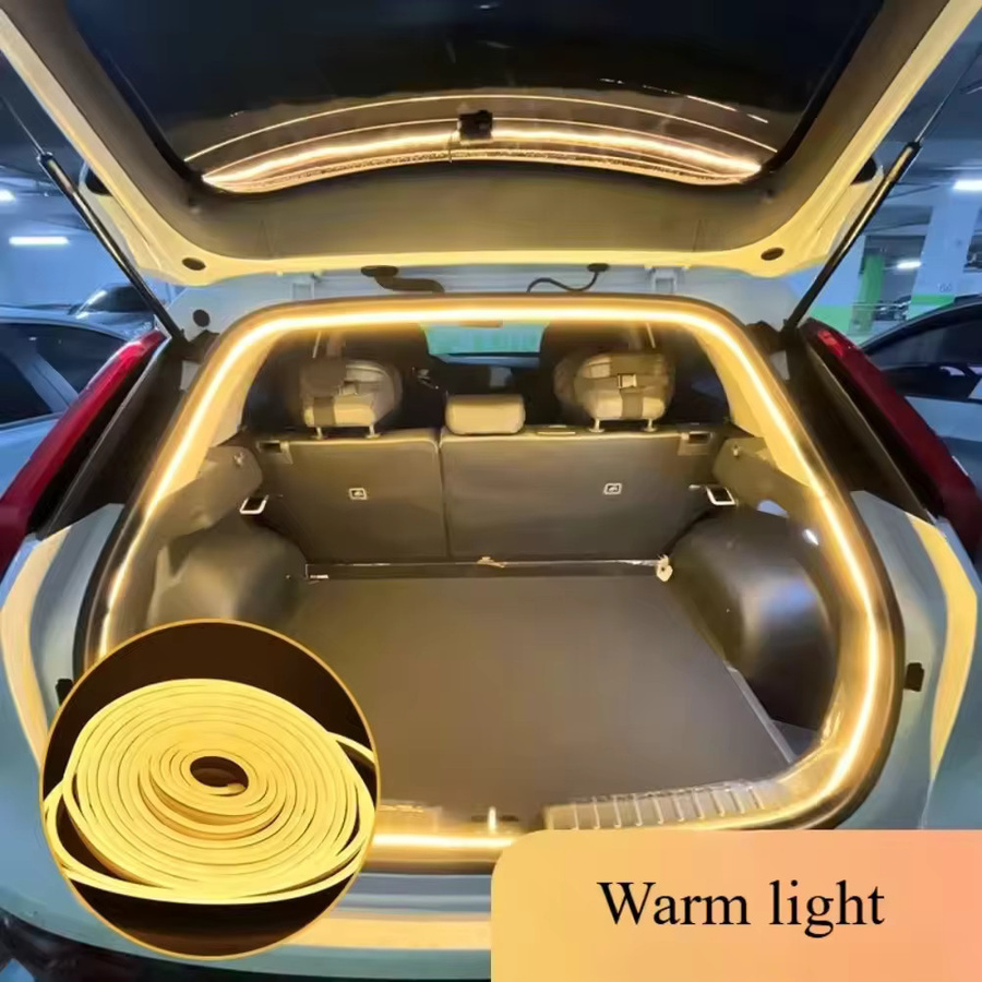 YUSATAN LED Auto-Kofferraumbeleuchtung mit Bewegungssensor und Ambientebeleuchtung in Weiß - Bild 2
