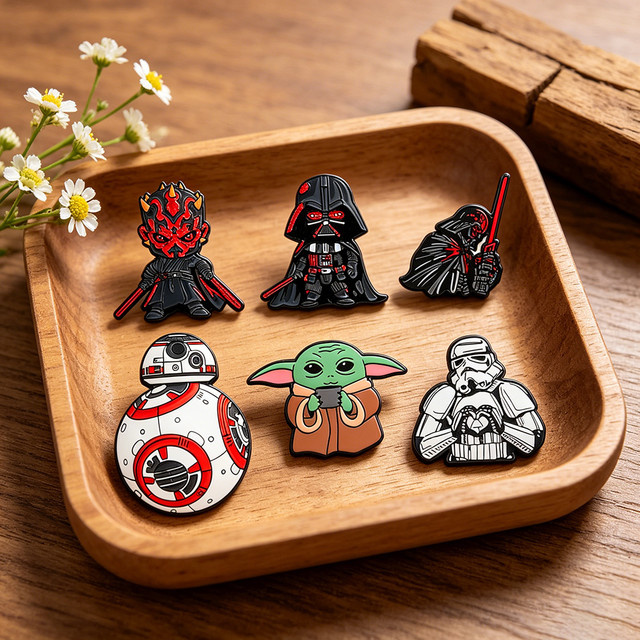 Star Wars Pin-Set, 6-teilig, Emaille, Bunt, Klassisch - Bild 1