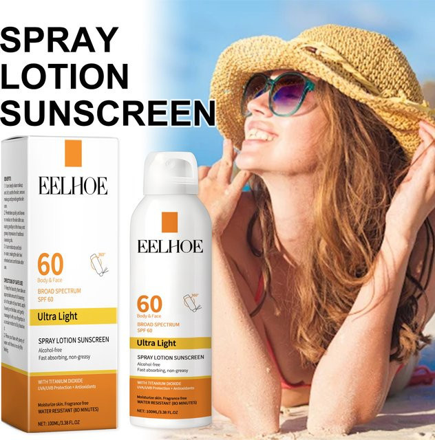 eelhoe Sonnenschutzspray LSF 50, für empfindliche Haut, Unisex - Bild 1
