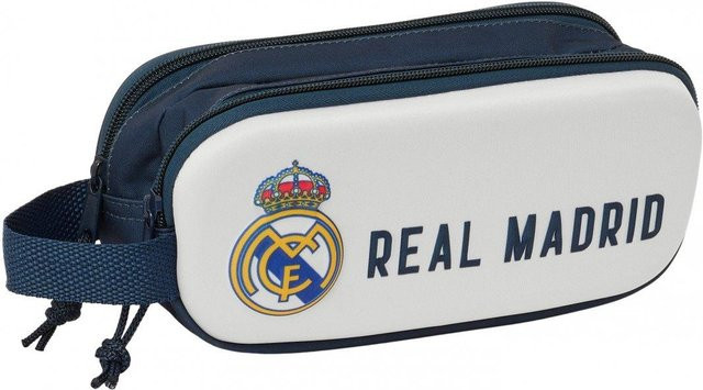 Real Madrid 3D Doppel-Federmäppchen in Weiß - Bild 1