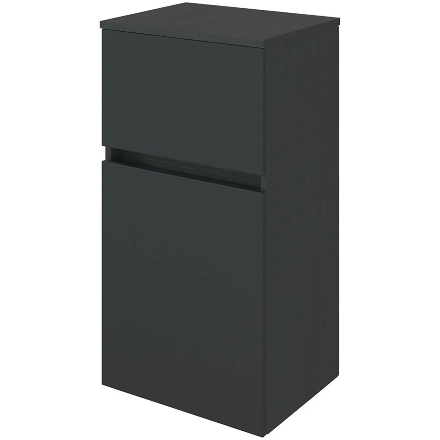 Held Möbel Bad-Unterschrank Verona in matt Graphitgrau, Breite: 40 cm, Höhe: 79 cm, Tiefe: 35 cm - Bild 2