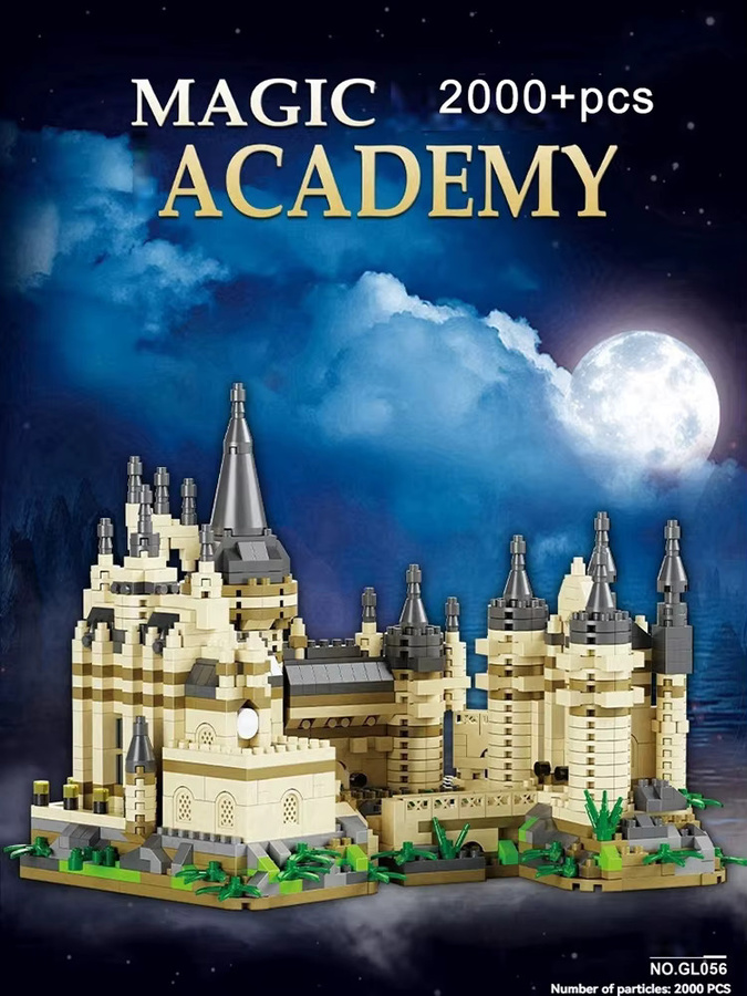HUATEC MOC Bauset Magisches Schloss Fantasy Architektur aus Kunststoff in Mehrfarbig - Bild 5