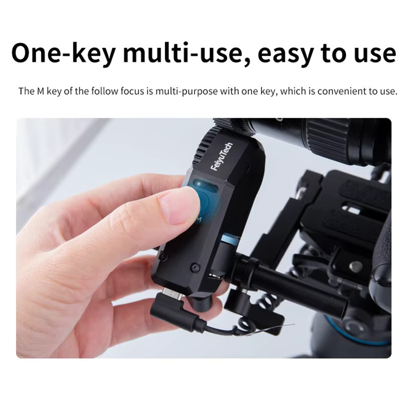FeiyuTech Tragbares Bürstenloses Motor Follow Focus Kit Drahtlose Objektivsteuerung in Schwarz für Scorp, Scorp C, Scorp Mini und Scorp Pro - Bild 3