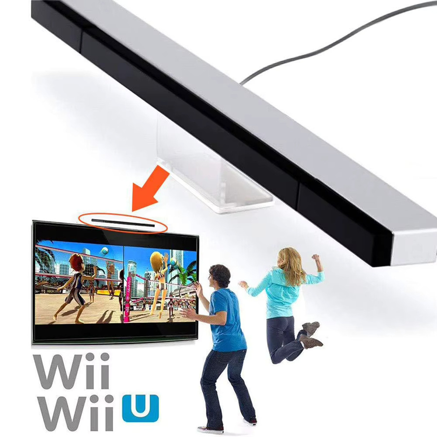 Nintendo Sensorleiste für Wii und Wii U in Schwarz - Bild 4