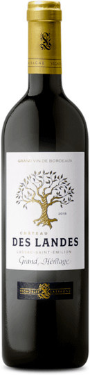 Vignobles Lassagne, Château des Landes Grand Héritage AOC, trocken, Rotwein, 0,75 l - Bild 1