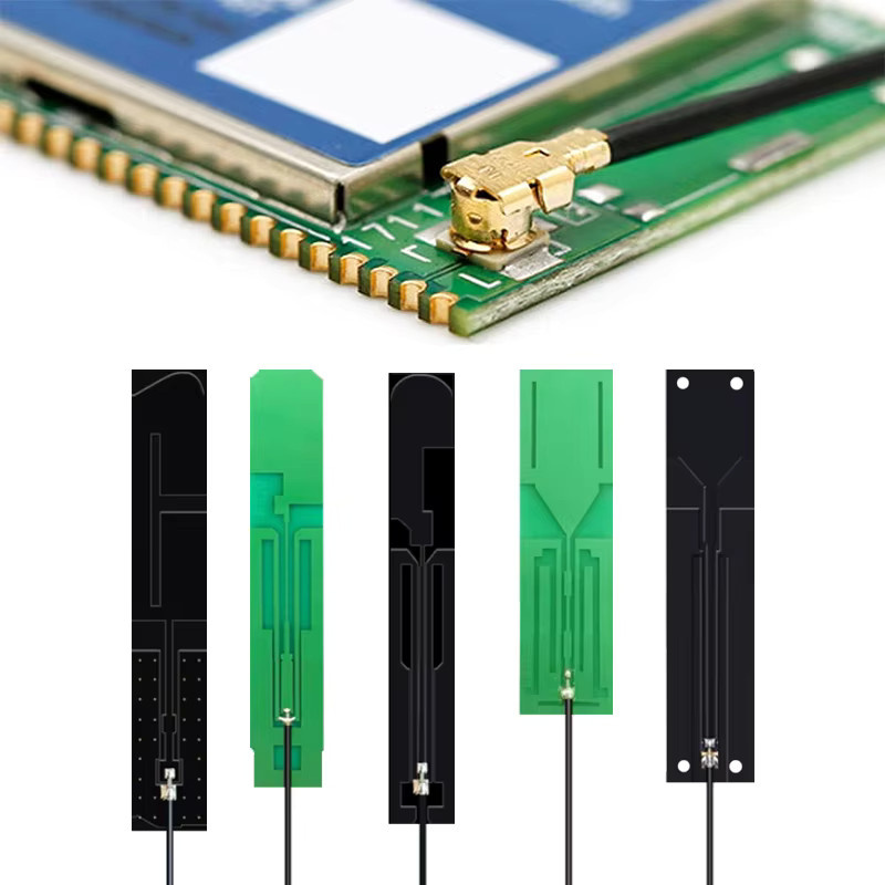 DIXSG 10er Set Omnidirektionale PCB FPC Antennen für 5G 4G LTE 3G GSM und WIFI, Frequenzbereich 600 bis 6000 MHz mit IPX/U.FL Stecker - Bild 3