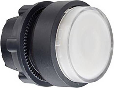 Schneider Electric ZB5AW113 Leuchtdrucktaster-Frontelement aus Kunststoff in Schwarz und Weiß - Bild 1
