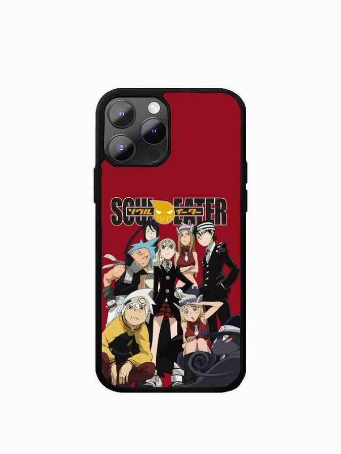 Anime Soul Eater Handyhülle für Apple iPhone 11-16 Pro Max, bunt und rutschfest - Bild 4