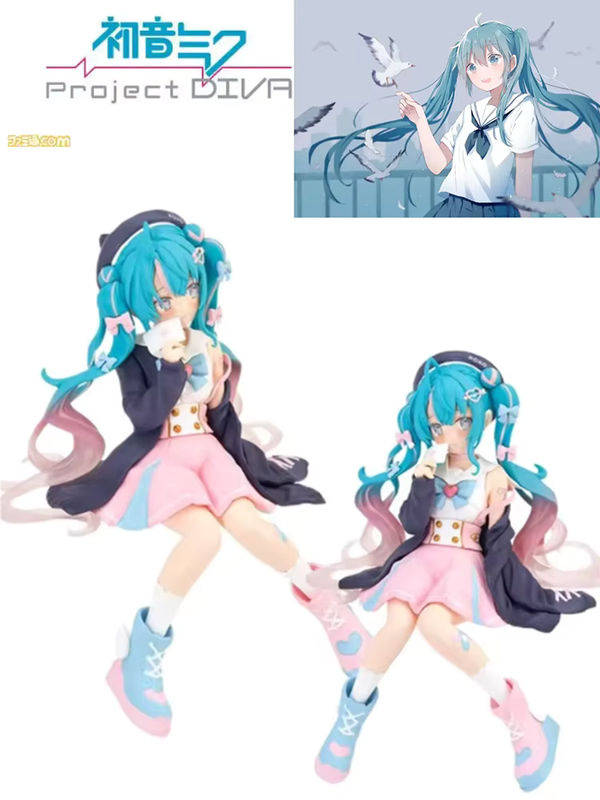 Bandai Hatsune Miku Anime Figur Pink Sakura Edition aus Kunststoff - Bild 5