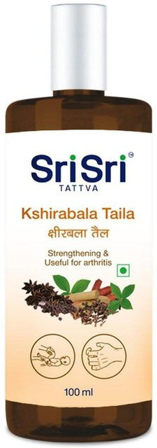 Sri Sri Kshirabala Taila Massageöl, 100 ml, Unisex, Sesamöl - Bild 1