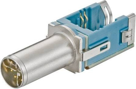 HARTING Steckverbinderkontakteinsatz 20820061218, 8-polig, Blau - Bild 1