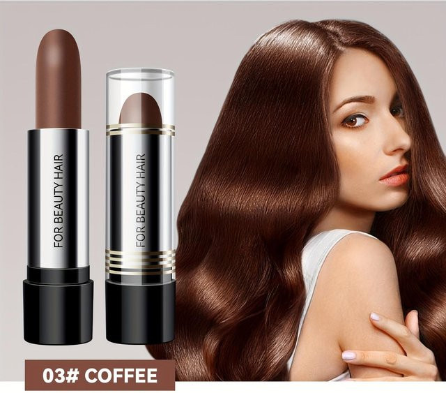 MLSMILE Haarfärbestift, kaffeebraun, für normales Haar, Damen - Bild 1