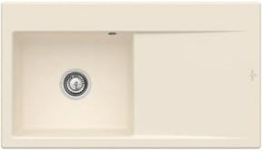 Villeroy & Boch Spüle Subway Style 50 Spülbecken links in Beige aus Keramik mit CeramicPlus Beschichtung - Bild 1