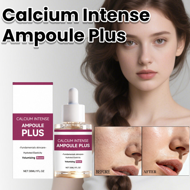 eelhoe Calcium Intense Ampoule Plus Collagen Essence Serum, Kollagen, Trockene Haut, Unisex - Bild 1