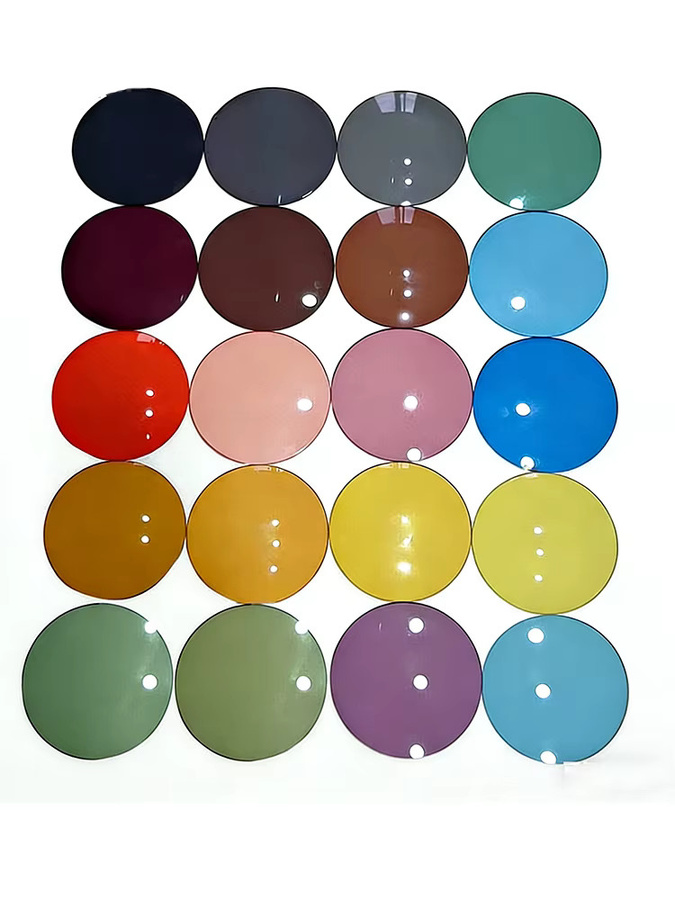 CCspace Sonnenbrille, Rund, Vollrand, Kunststoff, Multicolour - Bild 5