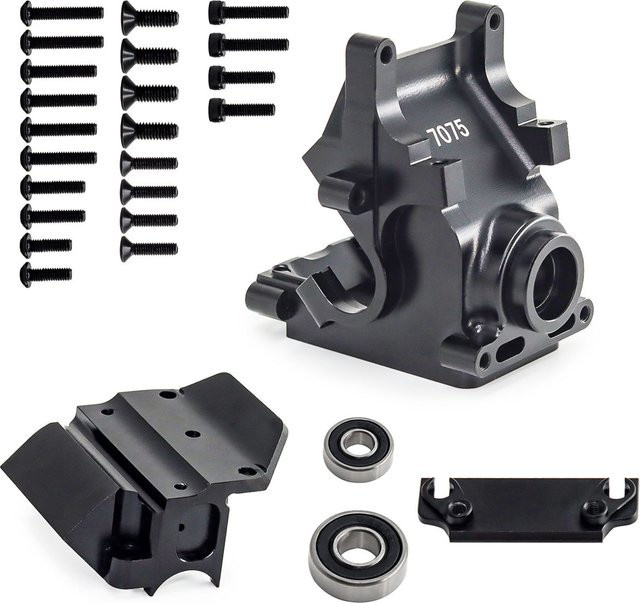 Arrma Diff-Getriebe für 1/8 1/7 6S Felony Kraton Endless Mojave Outcast Talion, Schwarz, Metall - Bild 1