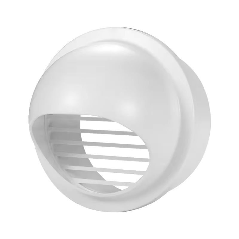 Wasserdichtes PVC-Belüftungs-Abluftgitter in Weiß für Wand und Decke als Lüftungsauslass für Heizung und Kühlung - Bild 2