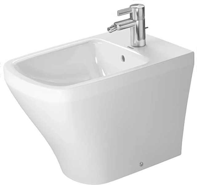 Duravit Stand-Bidet DuraStyle Weiß mit Überlauf und 1 Hahnloch, B/T/H: 57,0 x 39,0 x 37,0 cm - Bild 1