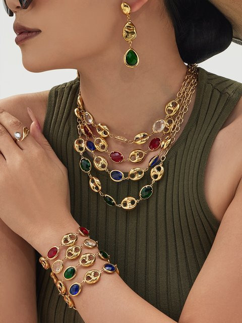 Nivora Schmuck-Set, Edelstahl, Bunt, Damen - Bild 1