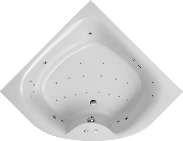 Ottofond Whirlpool Lima Exklusiv Weiß Breite: 140 cm - Bild 1