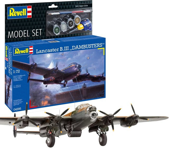 Revell Model Set Lancaster B.III "DAMBUSTERS", Fahrzeuge, Kunststoff - Bild 1