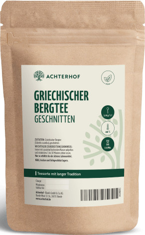 Achterhof Griechischer Bergtee, Kräutertee, koffeinfrei, 100 g - Bild 1