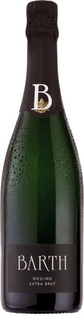 Barth Riesling Sekt, Extra Brut, Schaumwein, 0,75 l