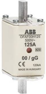 ABB NH-Sicherung 125 A in Weiß - Bild 1