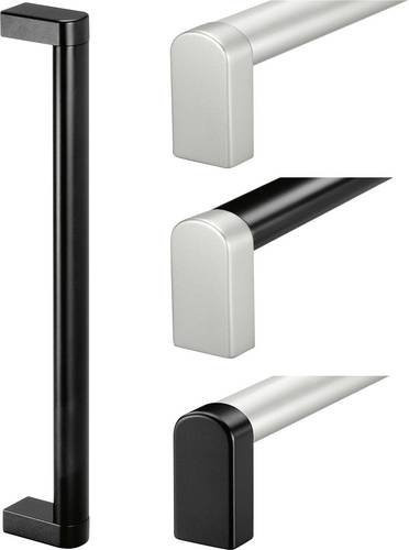 Rohde Profilgriff A4-35.400.S04 aus Aluminium in Schwarz Matt, L: 42,0 cm, B: 3,5 cm, H: 6,5 cm - Bild 1