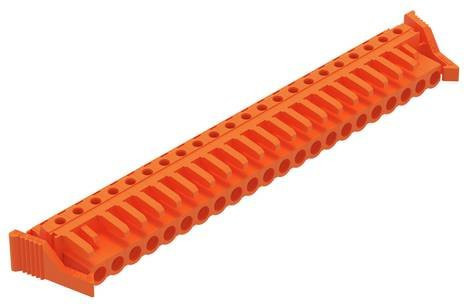 WAGO 232-282/039-000 Federleiste in Orange, 10 Stück - Bild 1