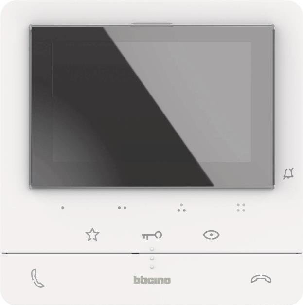 Legrand CLASSE100 Hörerlose AP-Videohausstation in Weiß - Bild 1