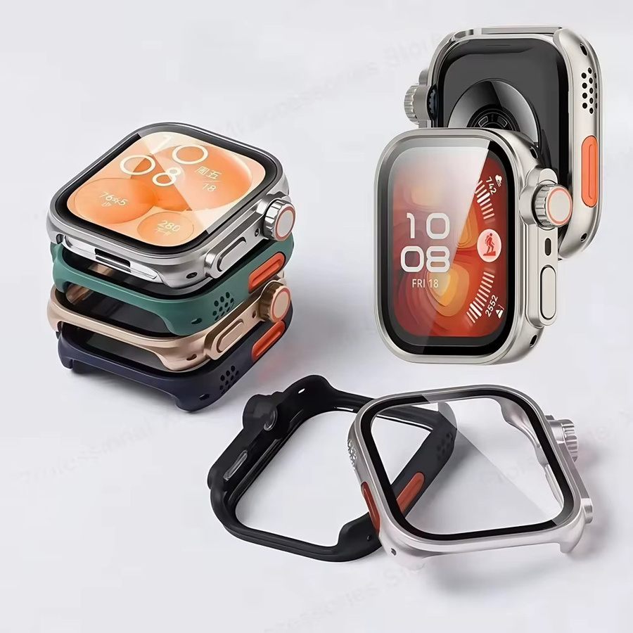 Huawei Uhrenzubehör Case für Huawei Fit 4 Pro, PC, Schwarz - Bild 3