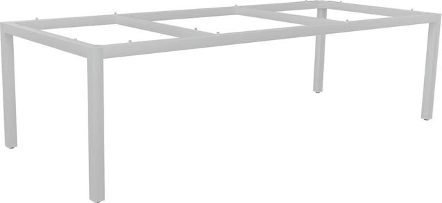 Stern Tischgestell Classic aus Aluminium in Weiß B/T: 250 x 100 cm - Bild 1