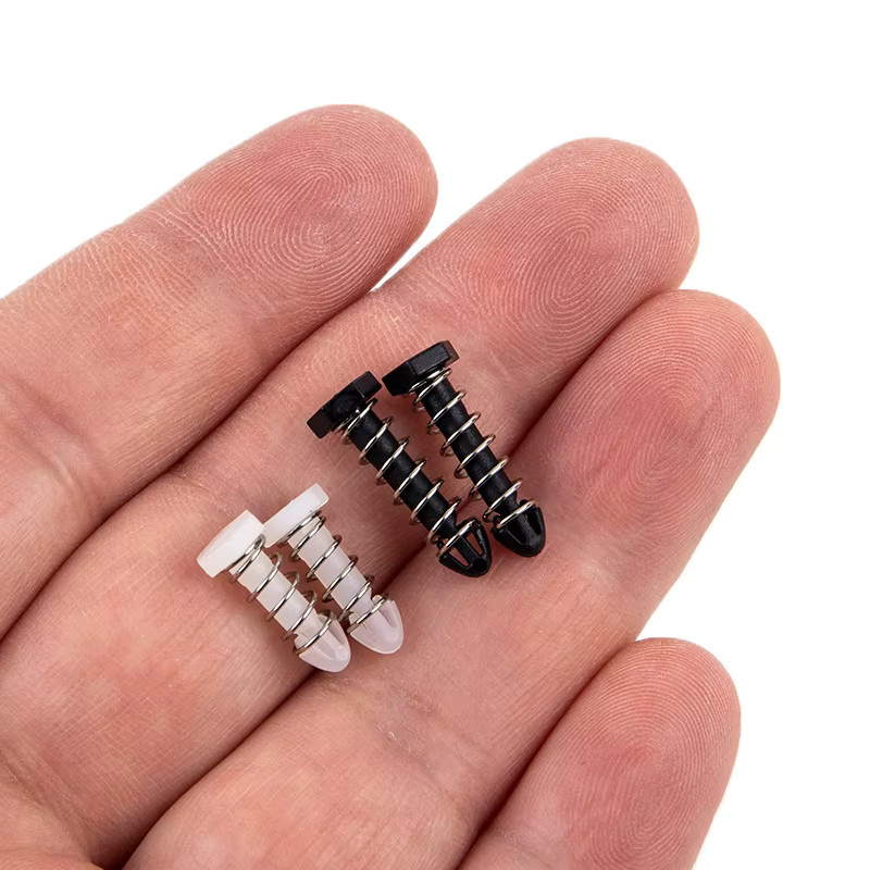10 Stück Kunststoff-Nagelklemmen in Schwarz für Southbridge/Northbridge Lüfter, 17,6 mm und 13,8 mm - Bild 2