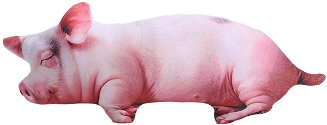 Binchi Fitness Schwein-Plüschtier, Rosa, ab 3 Jahren - Bild 1