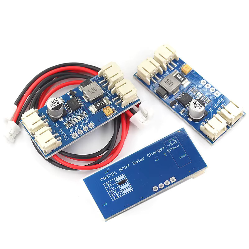 Stlxy CN3791 MPPT Solarpanel Regler Modul für 1-Zellen-Lithiumbatterien in Blau - Bild 2