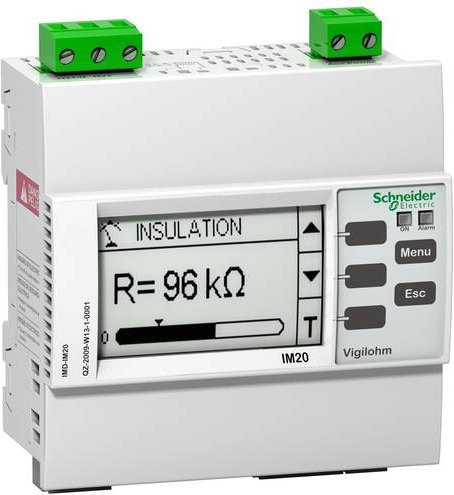 Schneider Electric IMD-IM10 Isolationswächter in Schwarz und Weiß - Bild 1
