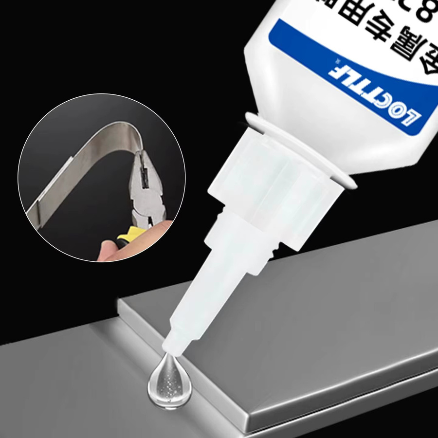 LocTTLF Metallkleber Superkleber Transparent 20 g für Stahl Zink und Aluminium wasserfest und hitzebeständig - Bild 6