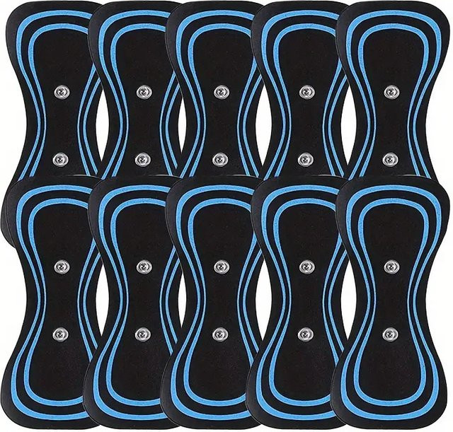 SUOLAER Elektrodenpads als Ersatz-EMS-Muskelstimulator und Gel-Patch-Zubehör für TENS-Massagegeräte - Bild 1