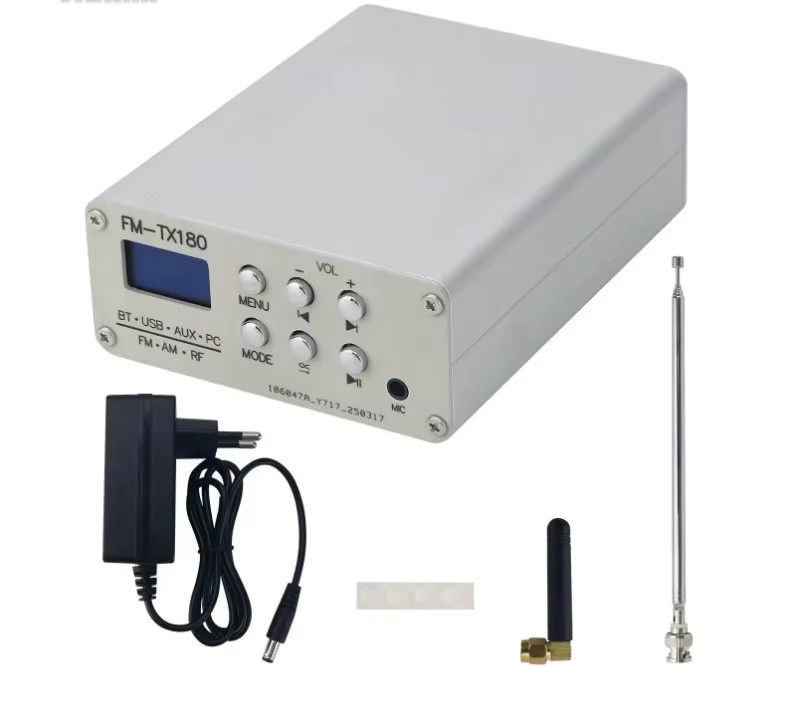 Bluetooth Stereo FM-Radio mit OLED-Bildschirm und AM-Kurzwellen-Empfang (75MHz-108MHz) - Bild 2