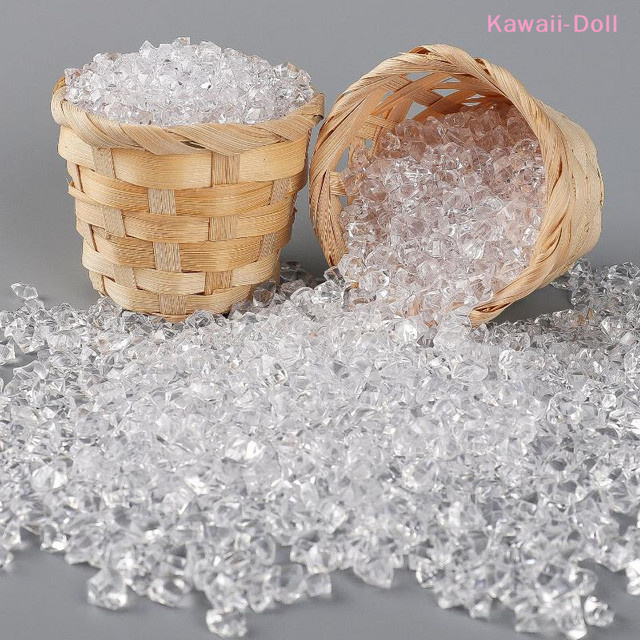 DIAPER&CORED Eiswürfel-Simulationsrequisiten, Mini transparente Eisstücke, 1-teiliges Set - Bild 1
