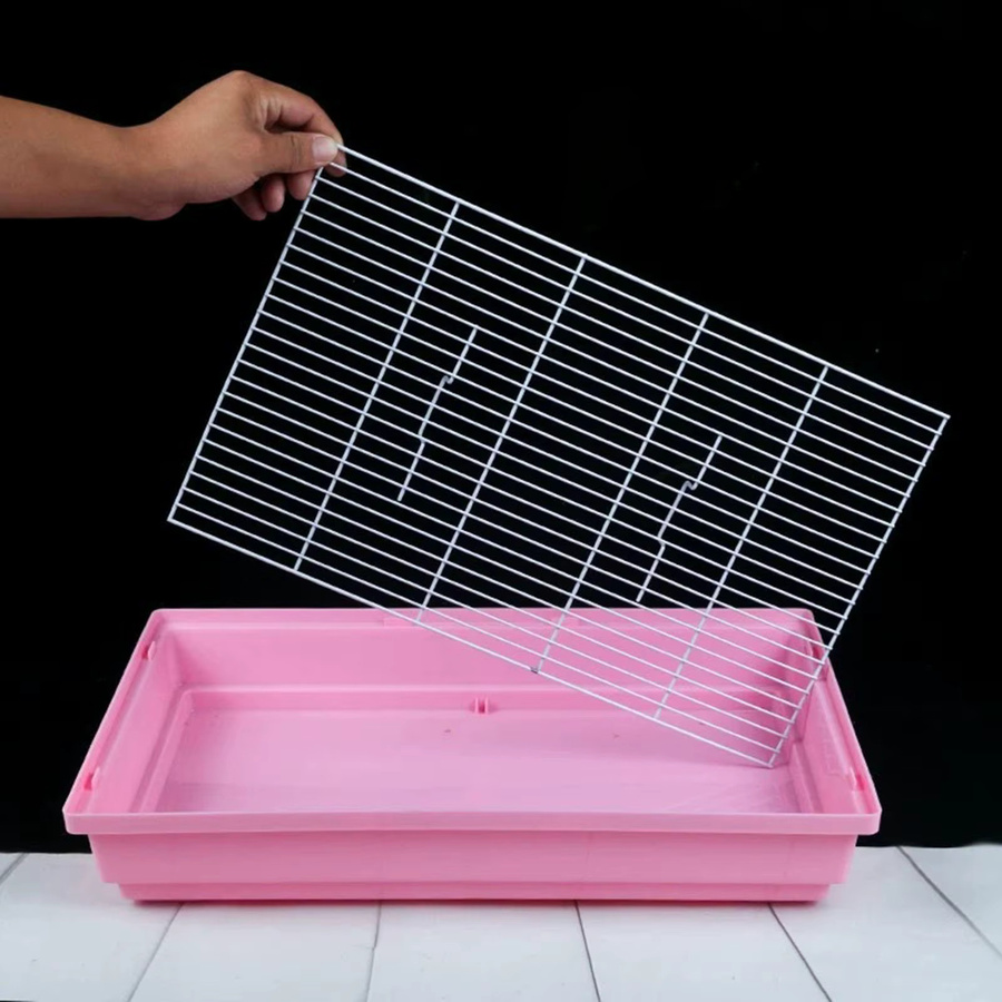 Serenable Ersatz-Bodengitter aus Metall in Weiß für Hasen- und Welpen-Laufställe sowie Meerschweinchen-Käfige - Bild 2