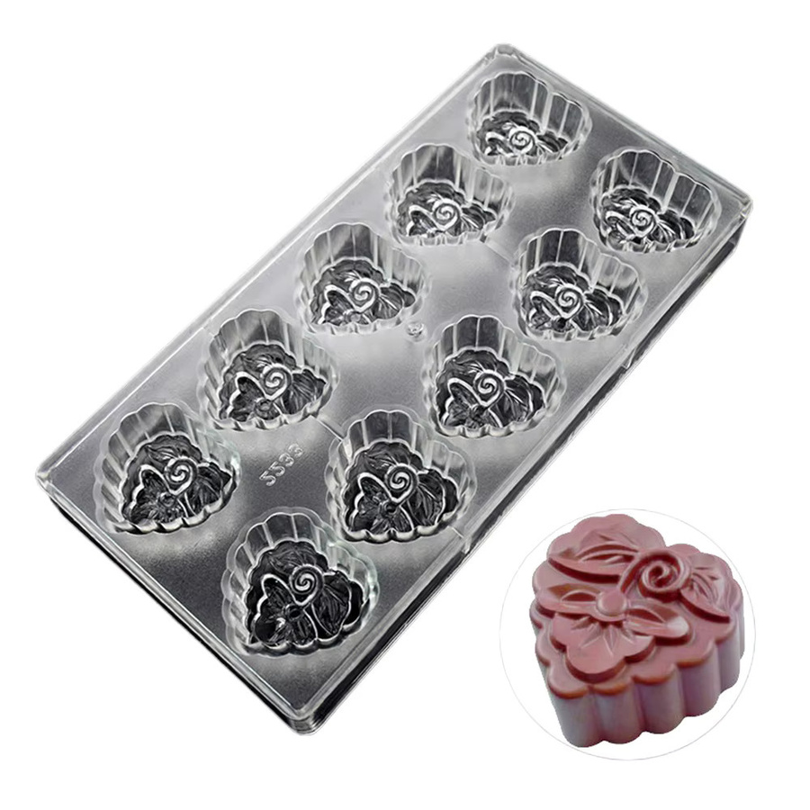 ALICAKE Schokoladenformen Transparent 3D-Blumenformen für DIY Schokolade und Bonbons - Bild 5