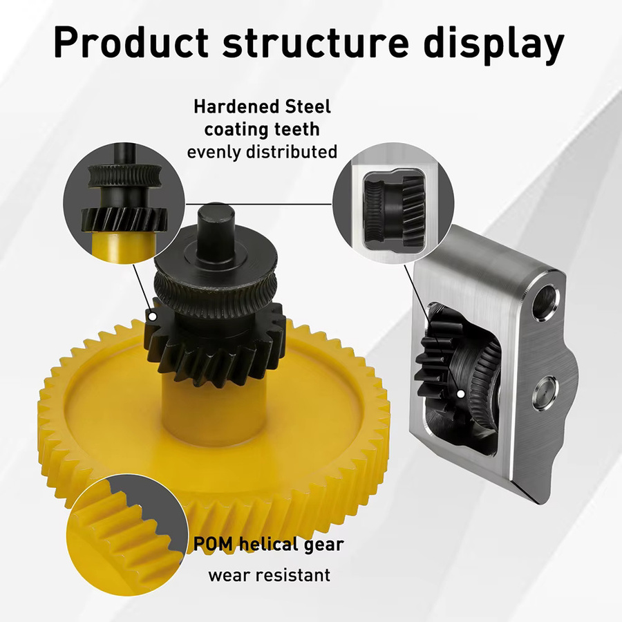 Bambu Lab Extruder-Getriebesatz aus gehärtetem Stahl für P2S FDM 3D-Drucker - Bild 2