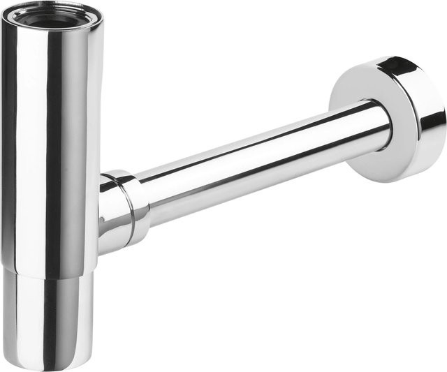 baliv Design-Siphon DS-3410 Bottle Trap in Chrom, B/T/H: 5,5 x 12,0 x 31,0 cm - Bild 1