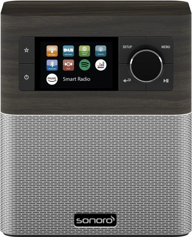 Sonoro Stream Internetradio mit DAB+ und Wi-Fi in Mooreiche/Silber - Bild 2