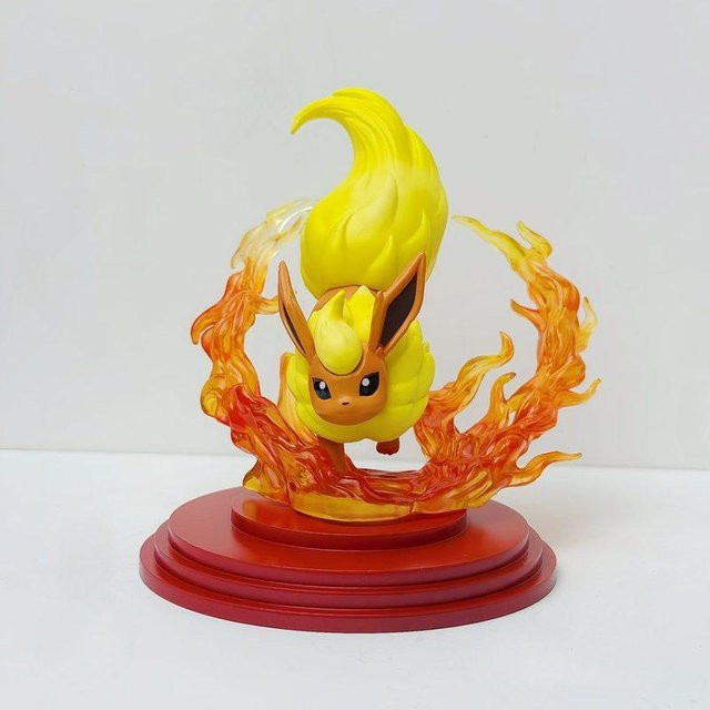 Bkm Flareon Eevee Pokémon Actionfigur, Kunststoff - Bild 1
